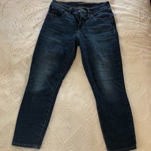 Lucky Brand Ava Skinny Mid Rise Denim Stretch Crop Jean 8 / 29